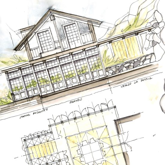 Progetto nuova villa sul Lago Maggiore