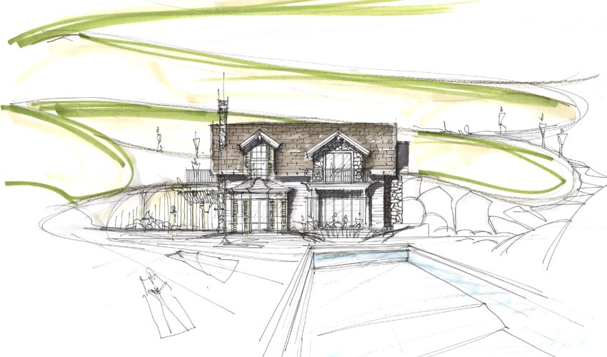 Progetto nuova villa sul Lago Maggiore