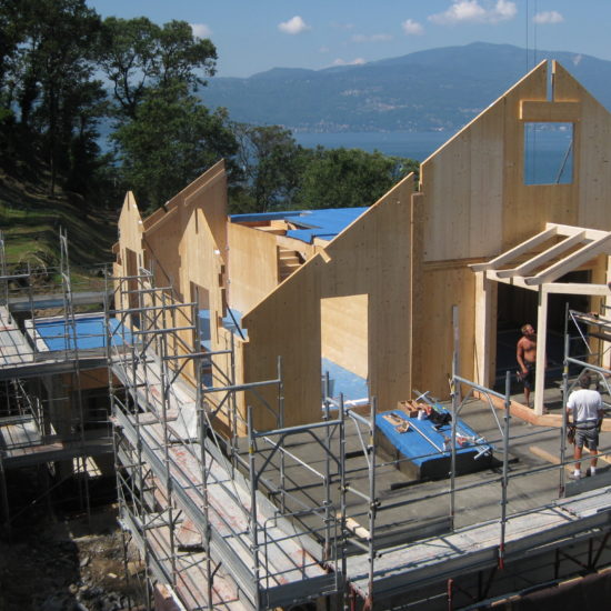 Realizzazione nuova villa sul Lago Maggiore