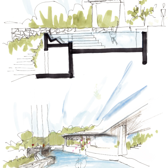 Ristrutturazione villa            realizzazione nuova piscina, Villasimius (CA)