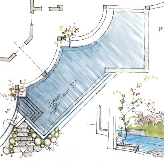 Ristrutturazione villa            realizzazione nuova piscina, Villasimius (CA)